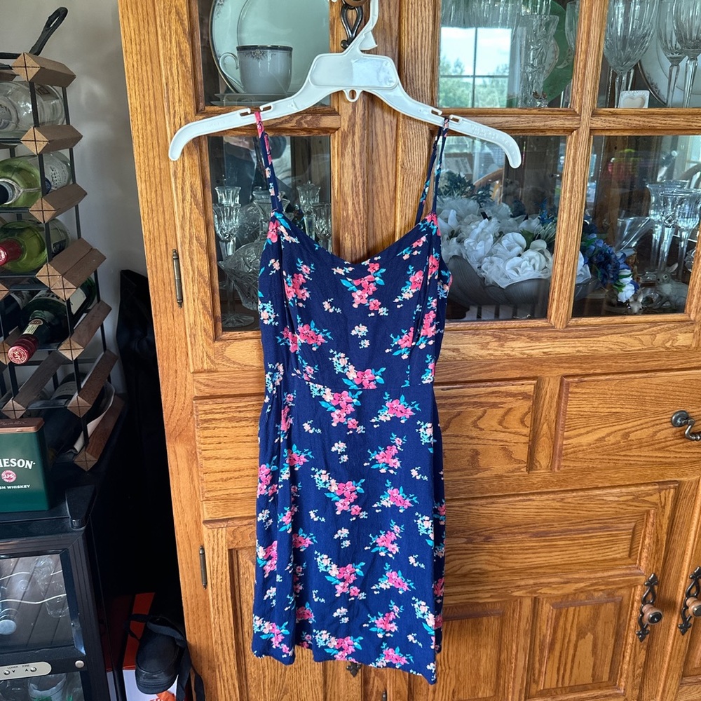 Floral mini dress